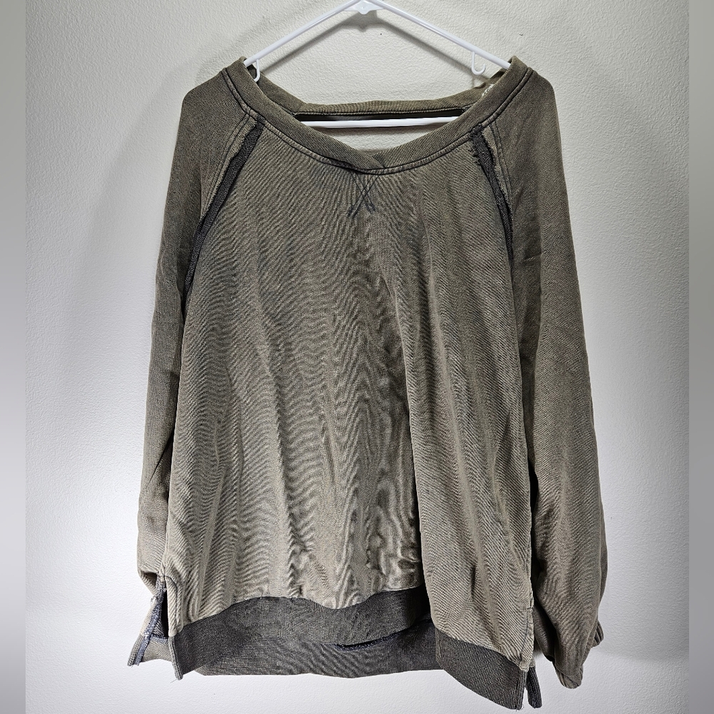POL clothing crewneck slouchy oversized sweater